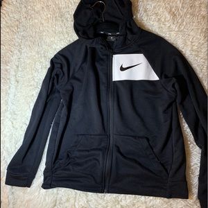 Dri-fit black nike hoodie